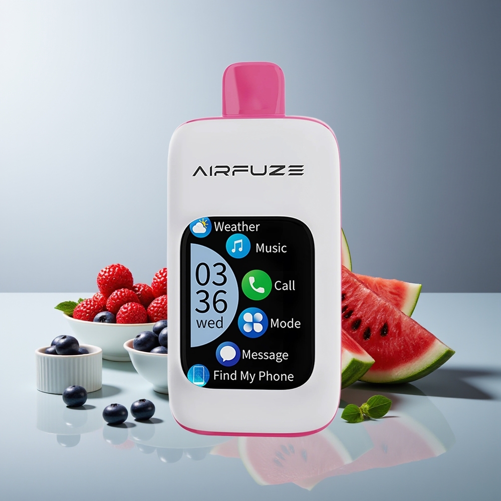 AirFuze Smart Pro 40000 Puffs Recargable con Bluetooth Arándano Sandía