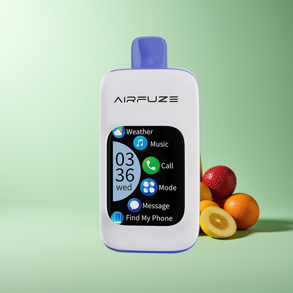 AirFuze Smart Pro 40000 Pufs Vape Menta Miami Recargable con Pantalla Táctil y 3 Modos
