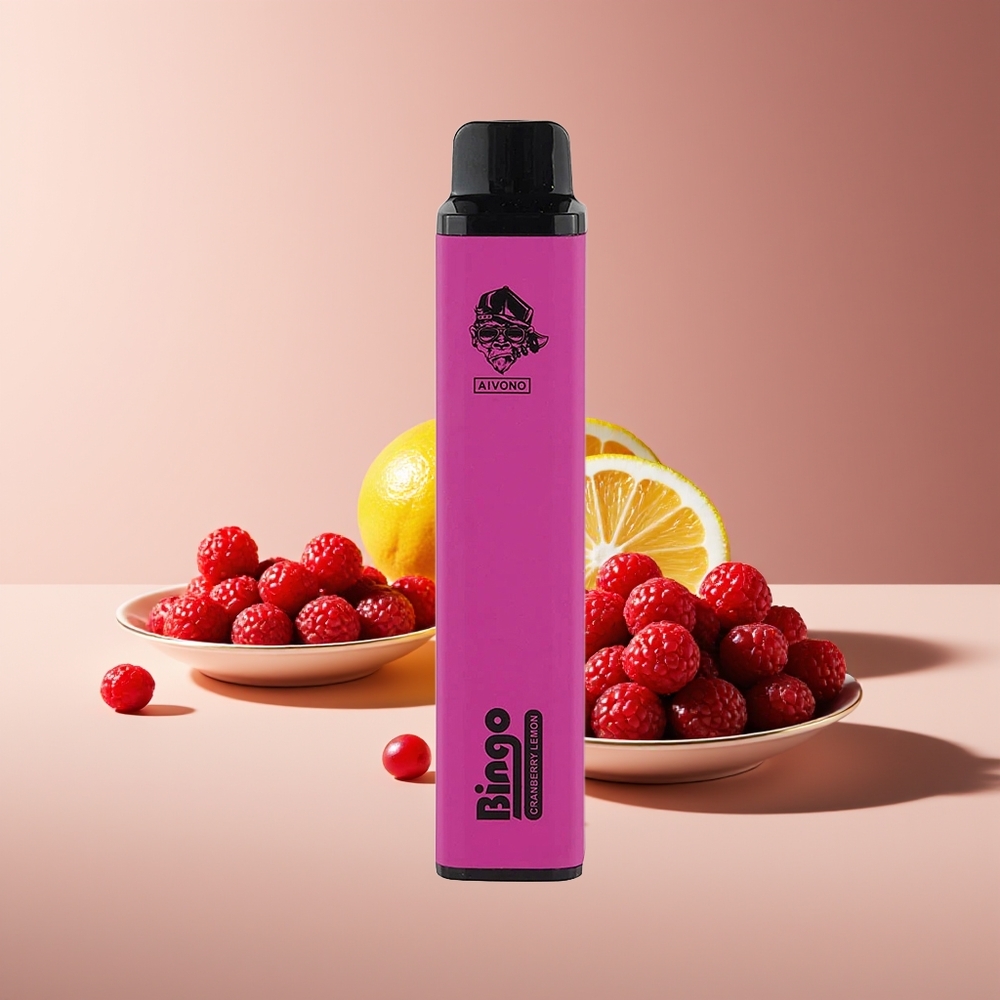 Aivono Aim Bingo 4000 Puffs Recargable 10mL Arándano Limón