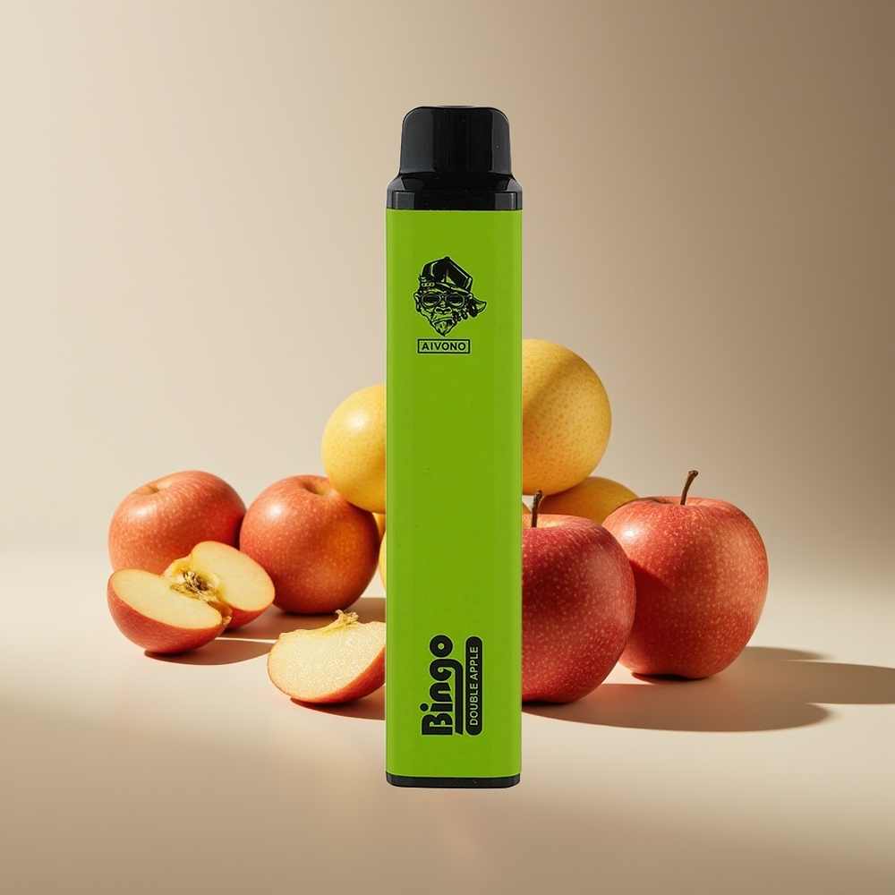 Aivono Aim Bingo 4000 Puffs Vape Recargable 10mL Doble Manzana