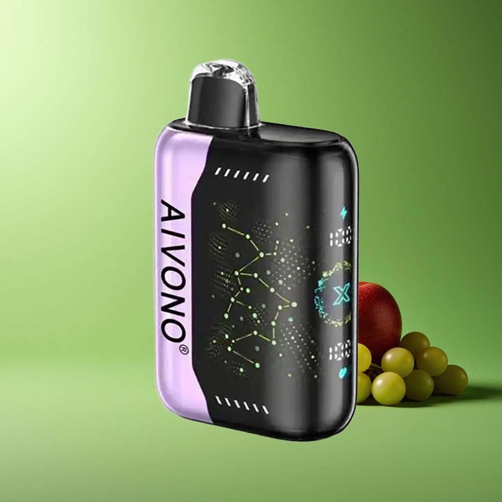 Aivono Aim Boom 25000 Puffs 28ml 650mAh Manzana Verde Uva