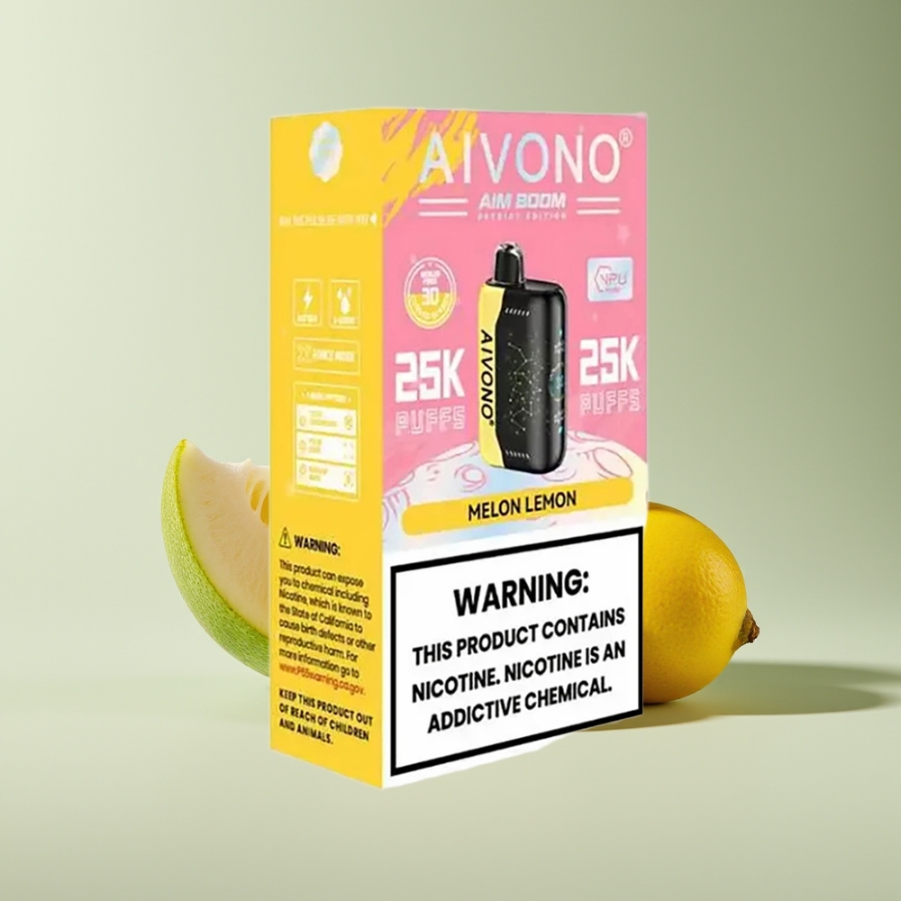 Aivono Aim Boom 25000 Puffs 28ml 650mAh Melón Limón