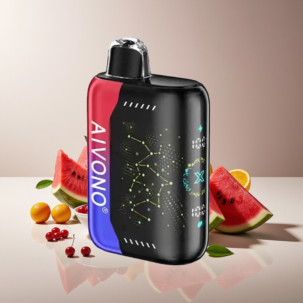 Aivono Aim Boom 25000 Puffs 28ml 650mAh Sandía Cereza Helada