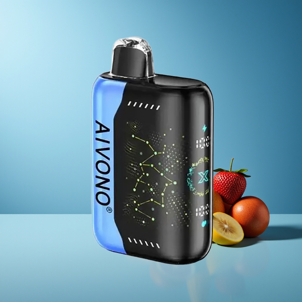 Aivono Aim Boom 25000 Puffs 28ml 650mAh Tipo-C Azul Caramelo Ácido
