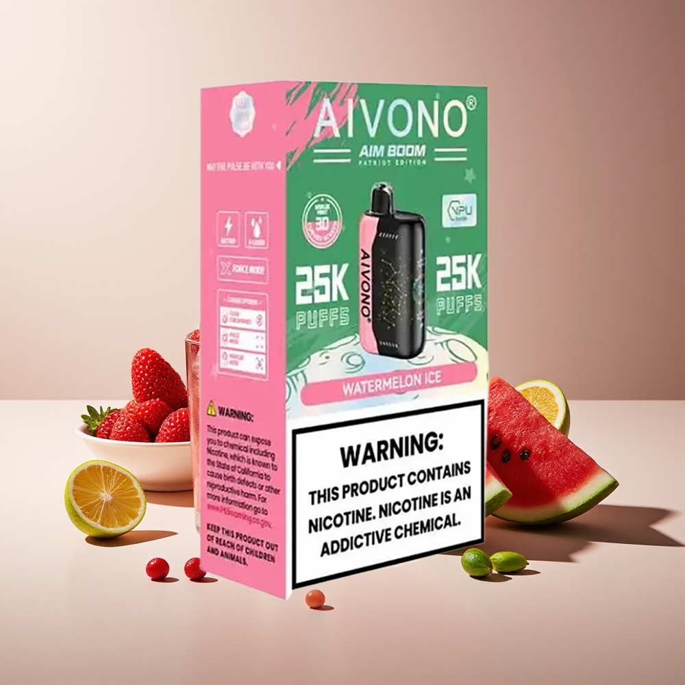 Aivono Aim Boom 25000 Puffs 28ml Sandía Hielo
