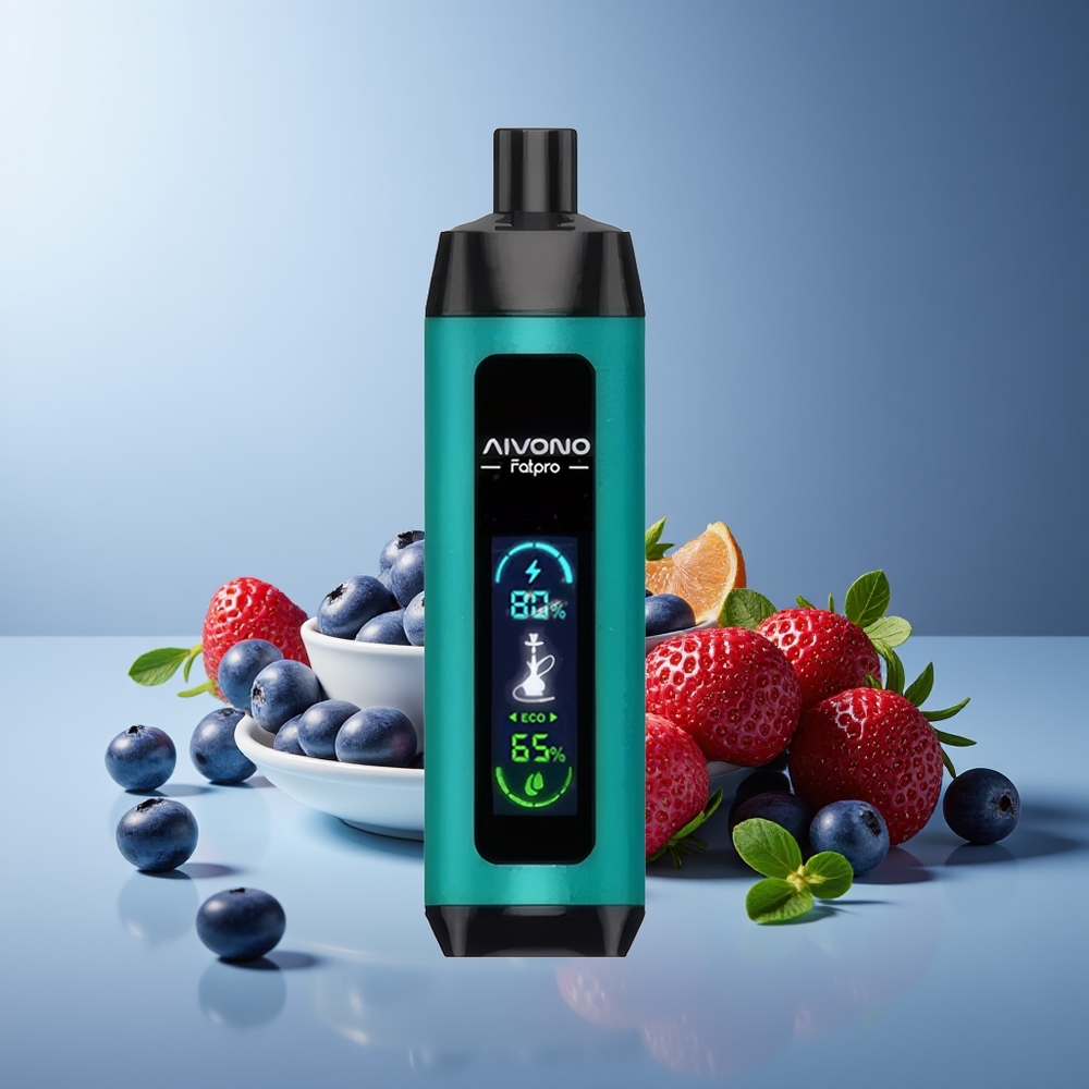 Aivono Aim Fatpro 22000 Puffs 28ml 5% Nic Dual Modes Arándano Pistola