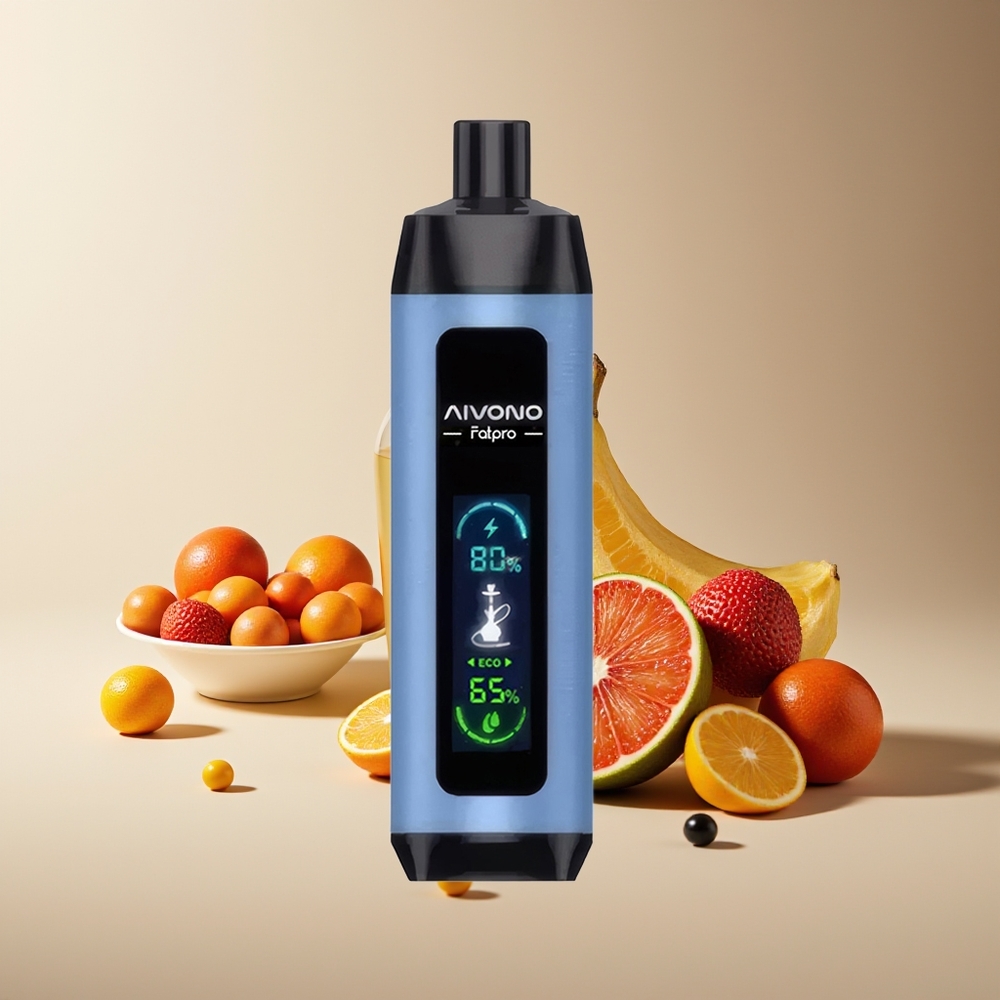 Aivono Aim Fatpro 22000 Puffs Recargable 28ml 5% Nicotina Sabores 10 Amor 66