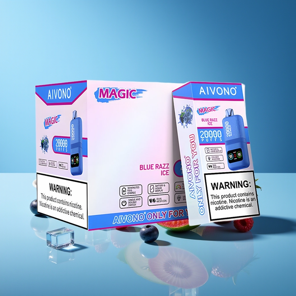 Aivono Aim Magic 20000 Puffs Recargable Blue Razz Ice