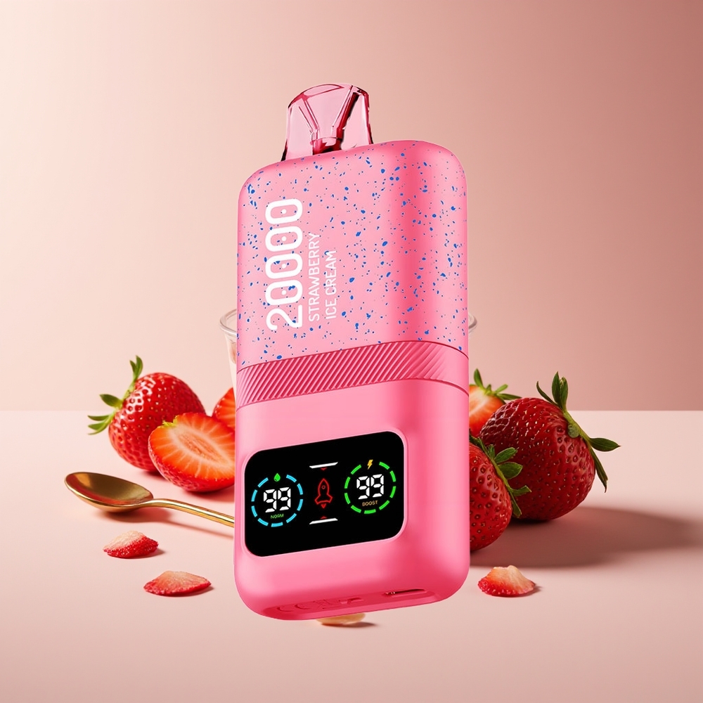 Aivono Aim Magic 20000 Puffs Recargable Tipo-C Fresa Helado