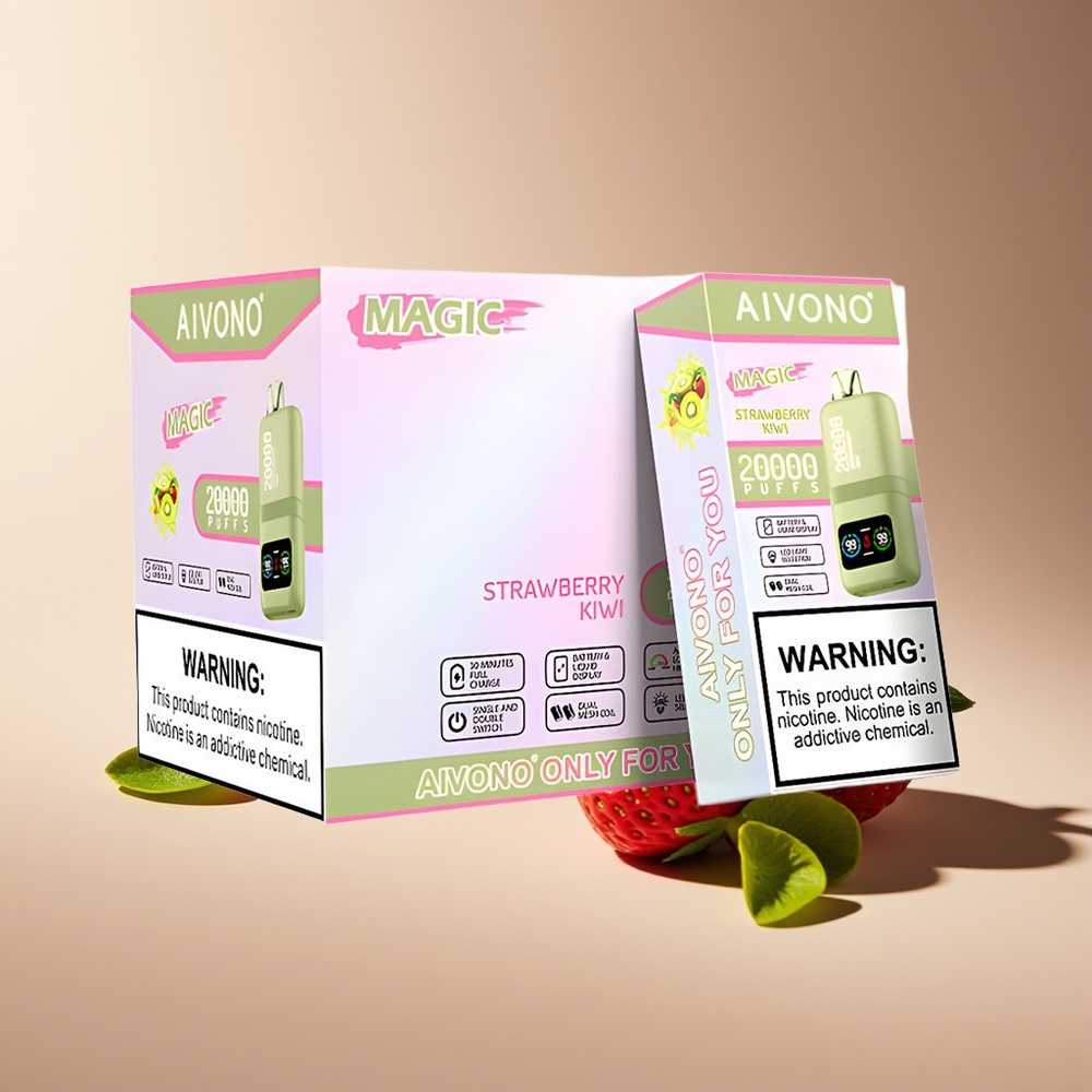 Aivono Aim Magic 20000 Puffs Recargable Tipo-C Fresa Kiwi