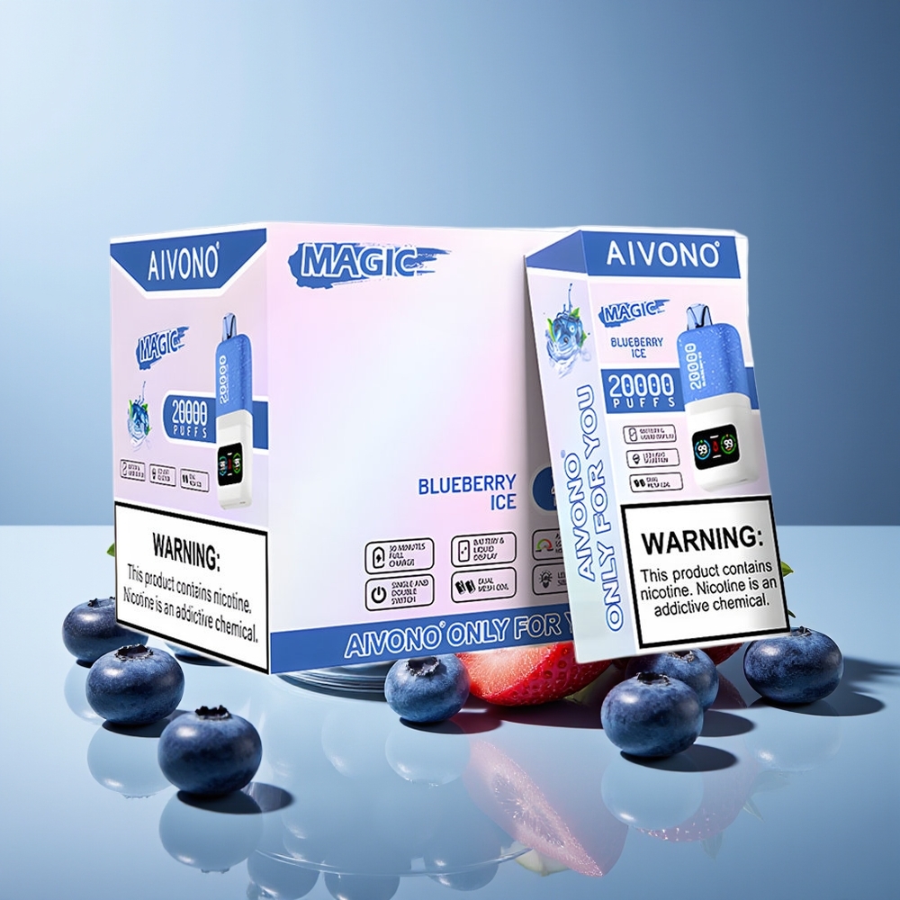 Aivono Aim Magic 20000 Puffs Recargable Tipo-C Menta Azul