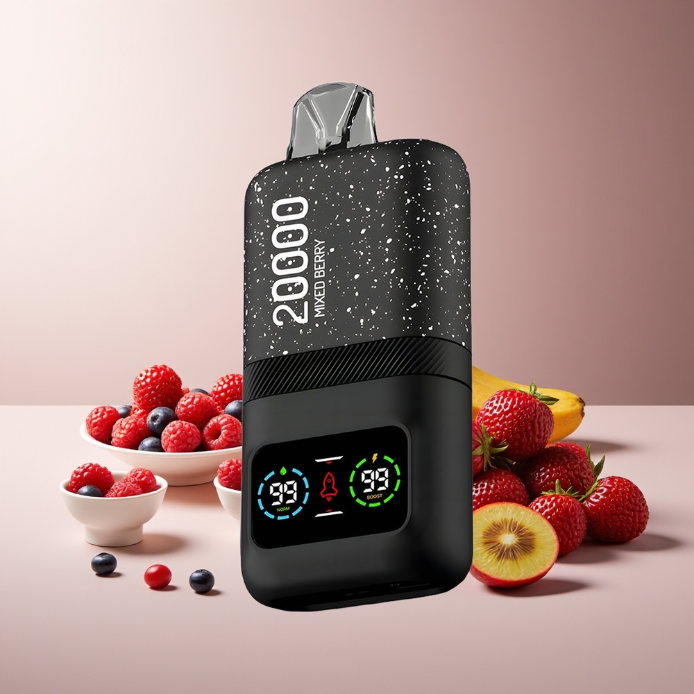 Aivono Aim Magic 20000 Puffs Recargable Tipo-C con Batería 600mAh y Pantalla LCD Sabores Mixtos de Bayas