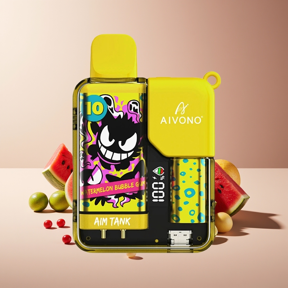 Aivono Aim-Tank 9500 Puffs 18ml 650mAh LCD 0-5% Nic Chicle Sandía