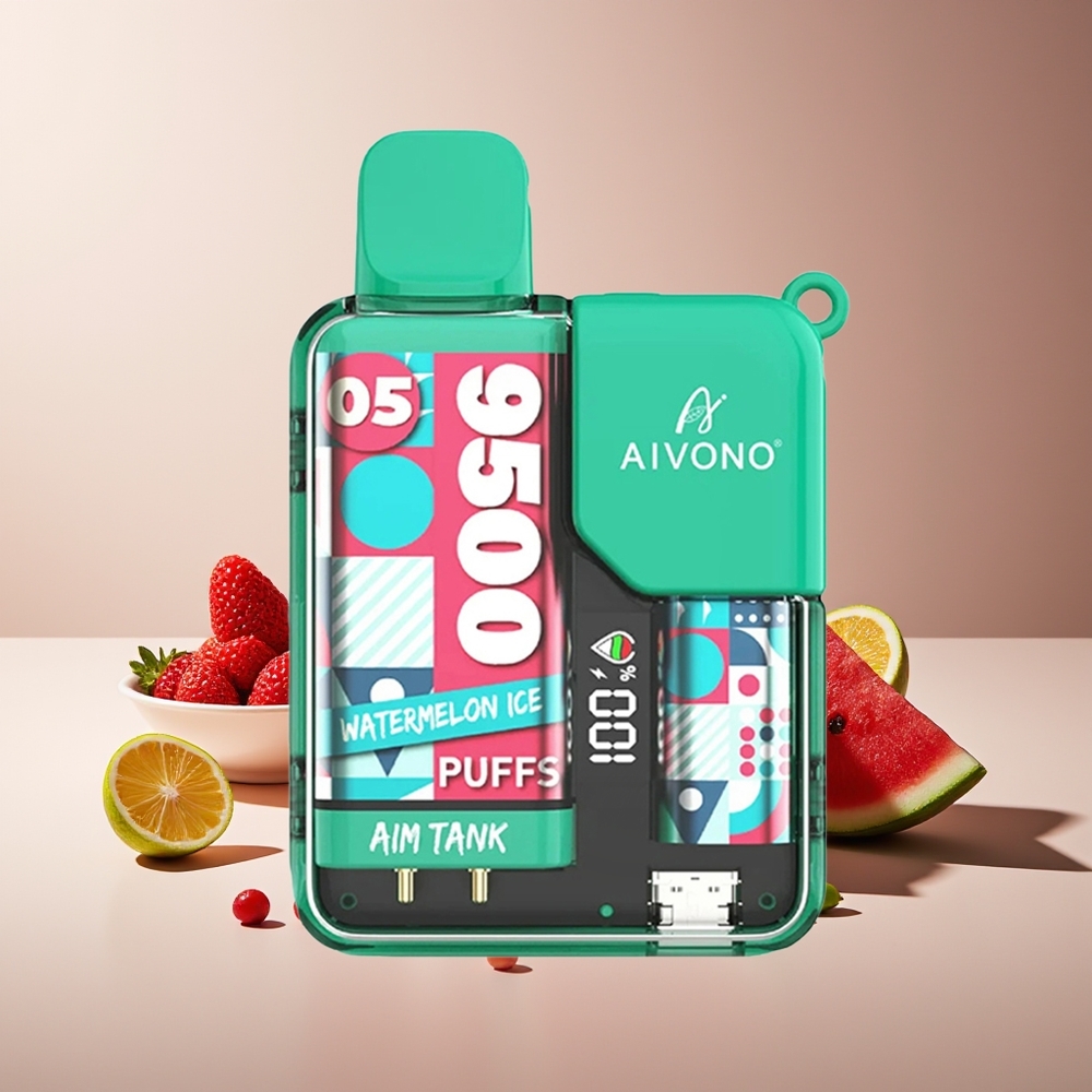 Aivono Aim-Tank 9500 Puffs 18ml LCD Sandía Hielo