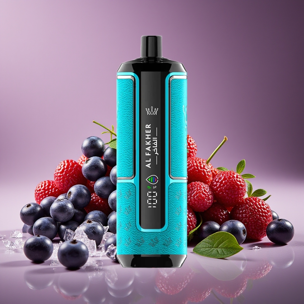 Al Fakher Crown Bar 15K Hipermax Desechable Blackcurrant Ice