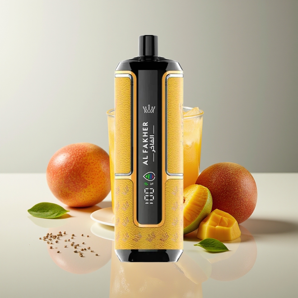 Al Fakher Crown Bar 15K Hipermax Desechable Mango Hielo