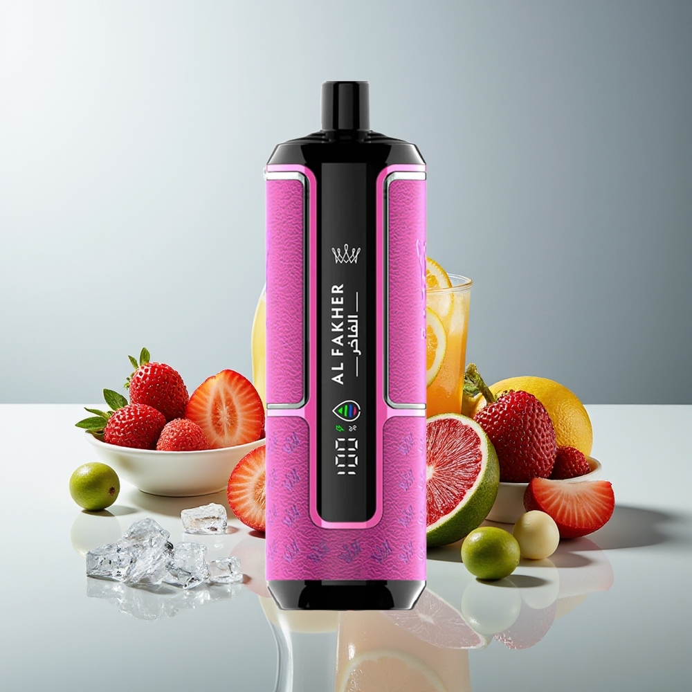 Al Fakher Crown Bar 15K Hipermax Desechable Vape Kit Hielo Lush