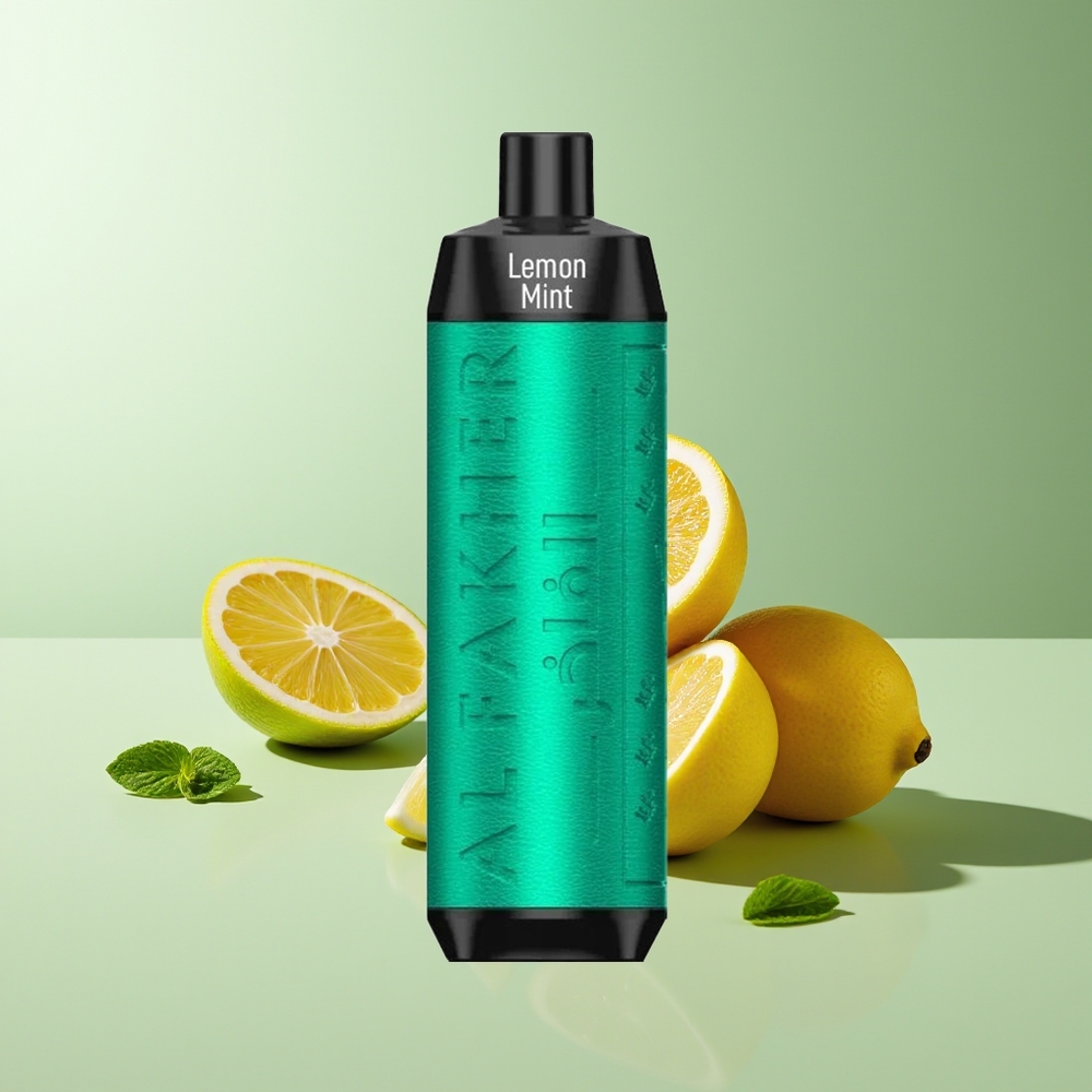 Al Fakher Crown Bar 8000 Cristal Desechable Vape Limón Menta