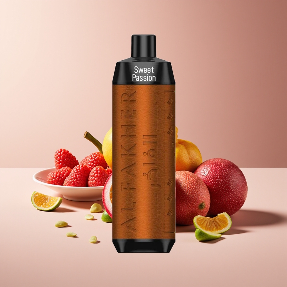 Al Fakher Crown Bar 8000 Cristal Vape Desechable Dulce Maracuyá