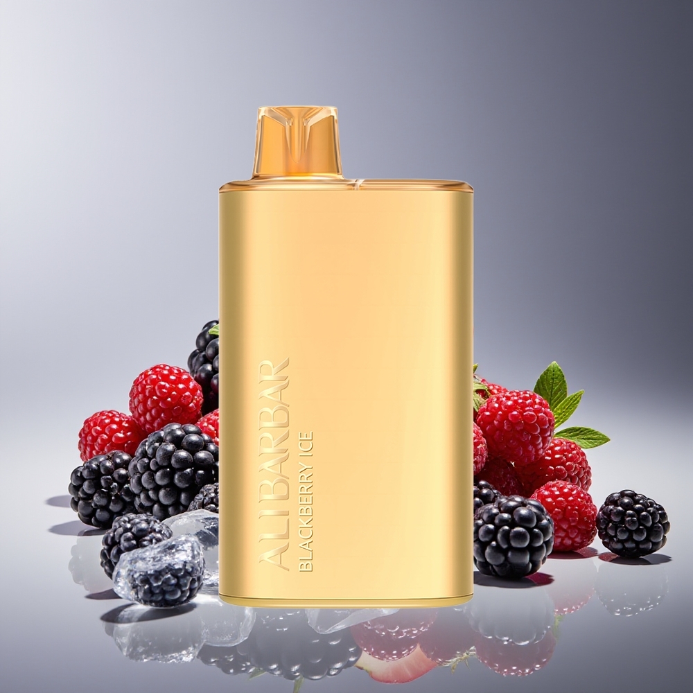 Alibarbar Rich 8000 Puffs 20ml 2000mAh Vape Desechable Zarzamora Hielo