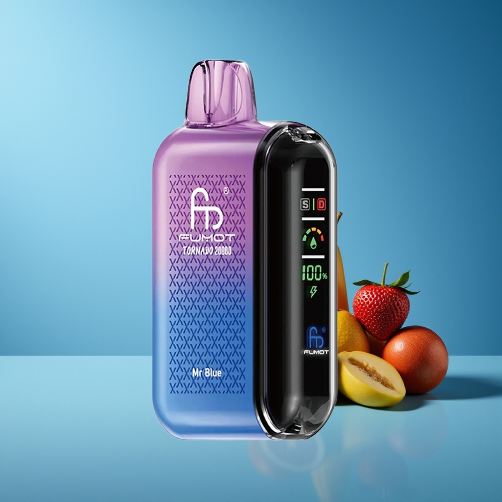 Fumot Tornado 20000 Puffs Dual Mesh 20ml Mr Azul