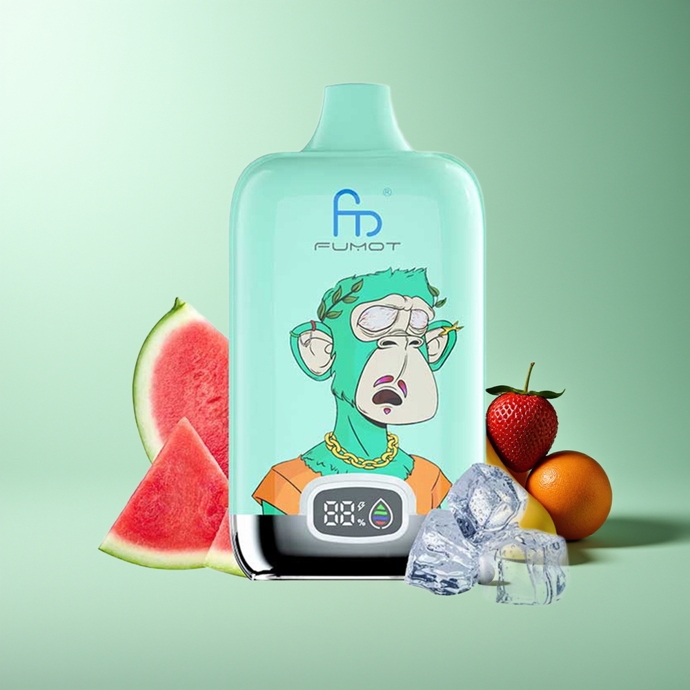 Fumot Tornado Digital Box 12000 Puffs 20ml Batería Recargable 550mAh Menta Refrescante