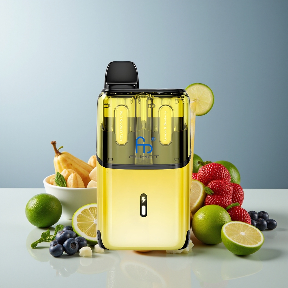 Fumot Ultra T32000 Carga Rápida Type-C 24ml Lima Limón & Arándano Azul