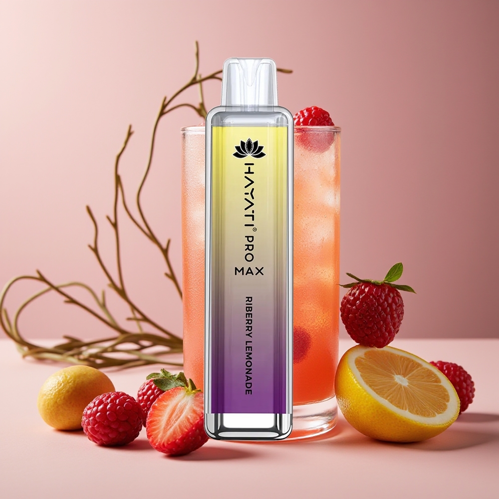 Hayati Pro Max 4000 Caladas Vape Desechable Limonada de Frambuesa