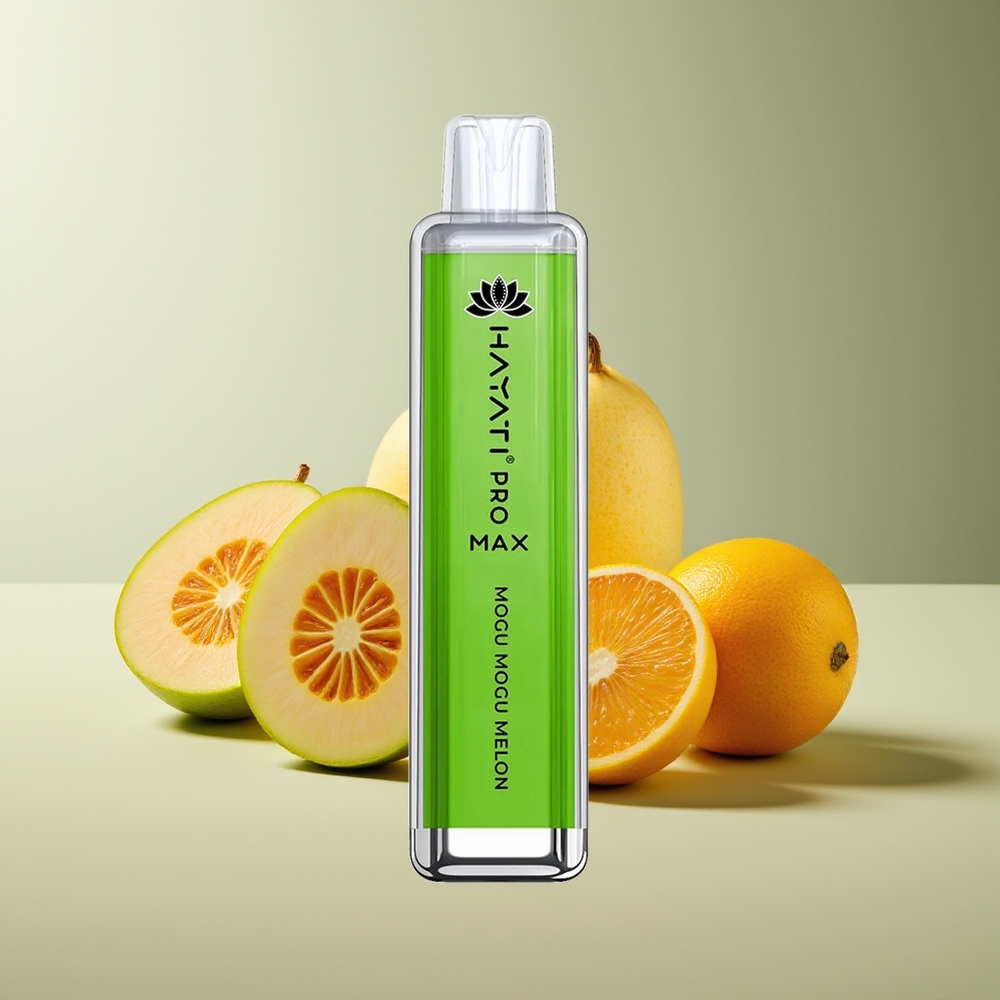 Hayati Pro Max 4000 Caladas Vape Desechable Mogu Mogu Melón