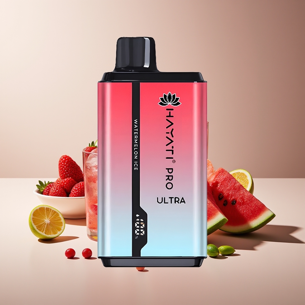 Hayati Pro Ultra 15000 Bocadas 2x12ml Sandía Helada