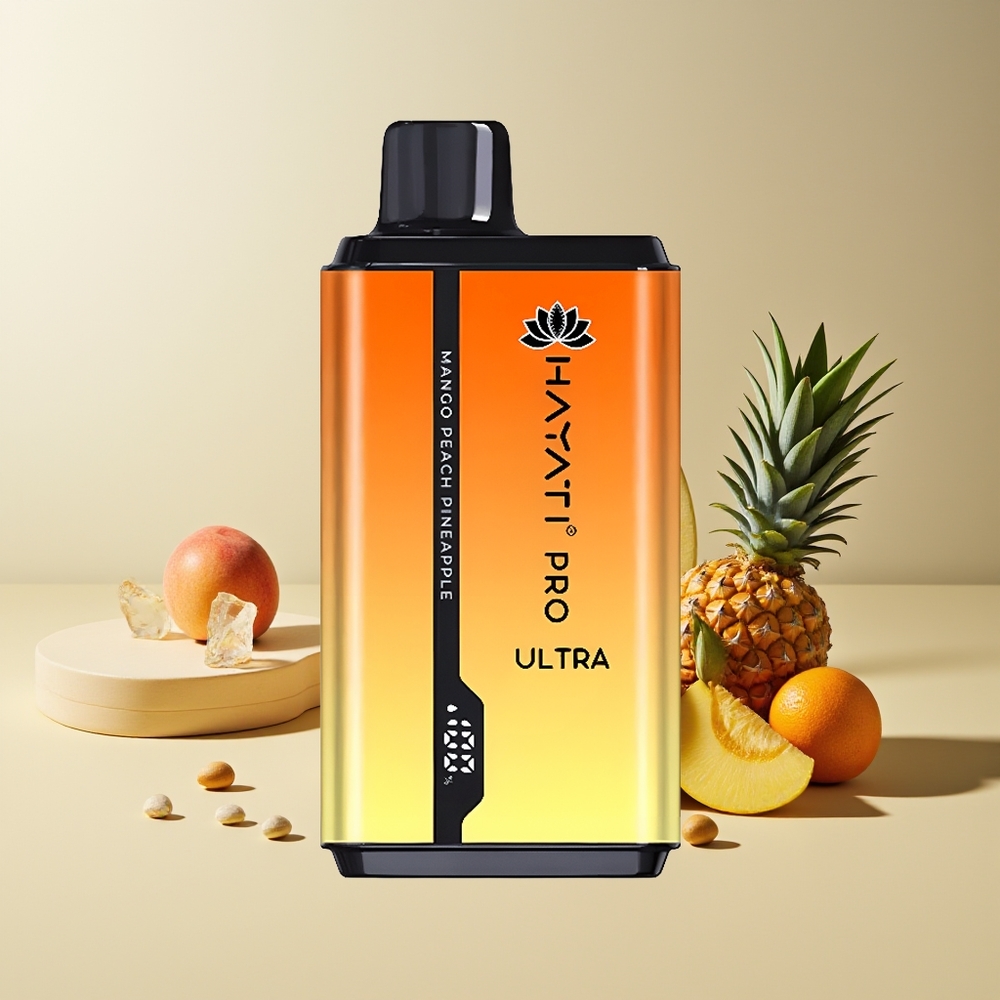 Hayati Pro Ultra 15000 Bocas 850mAh 24ml 2% Mango Melocotón Piña