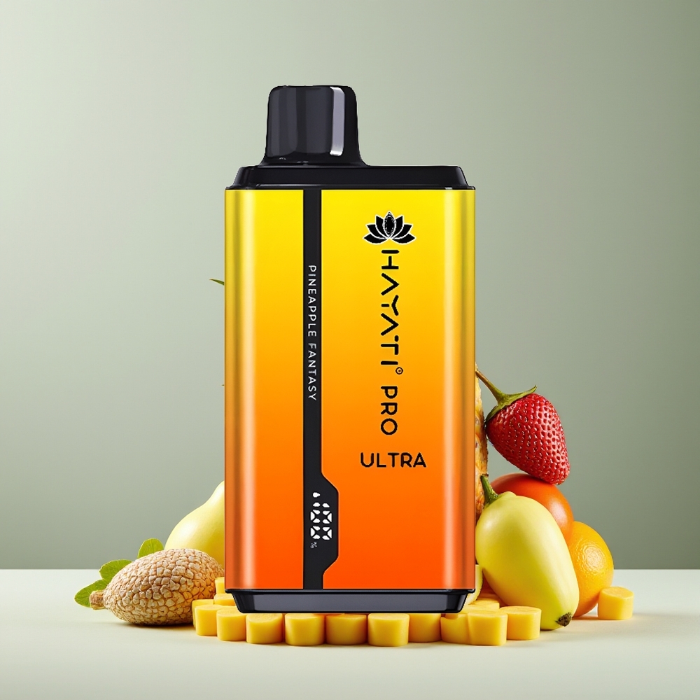 Hayati Pro Ultra 15000 Bocas Doble 12ml 2% Fantasía de Piña