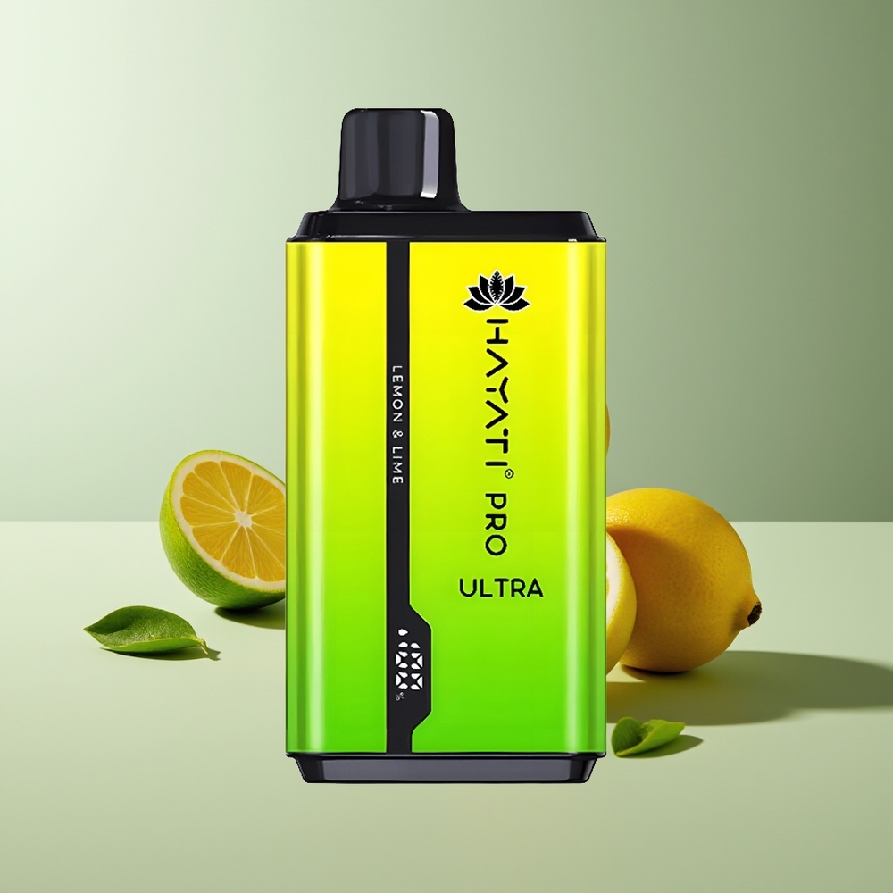 Hayati Pro Ultra 15000 Puffs 850mAh 24ml 2% Limón & Lima