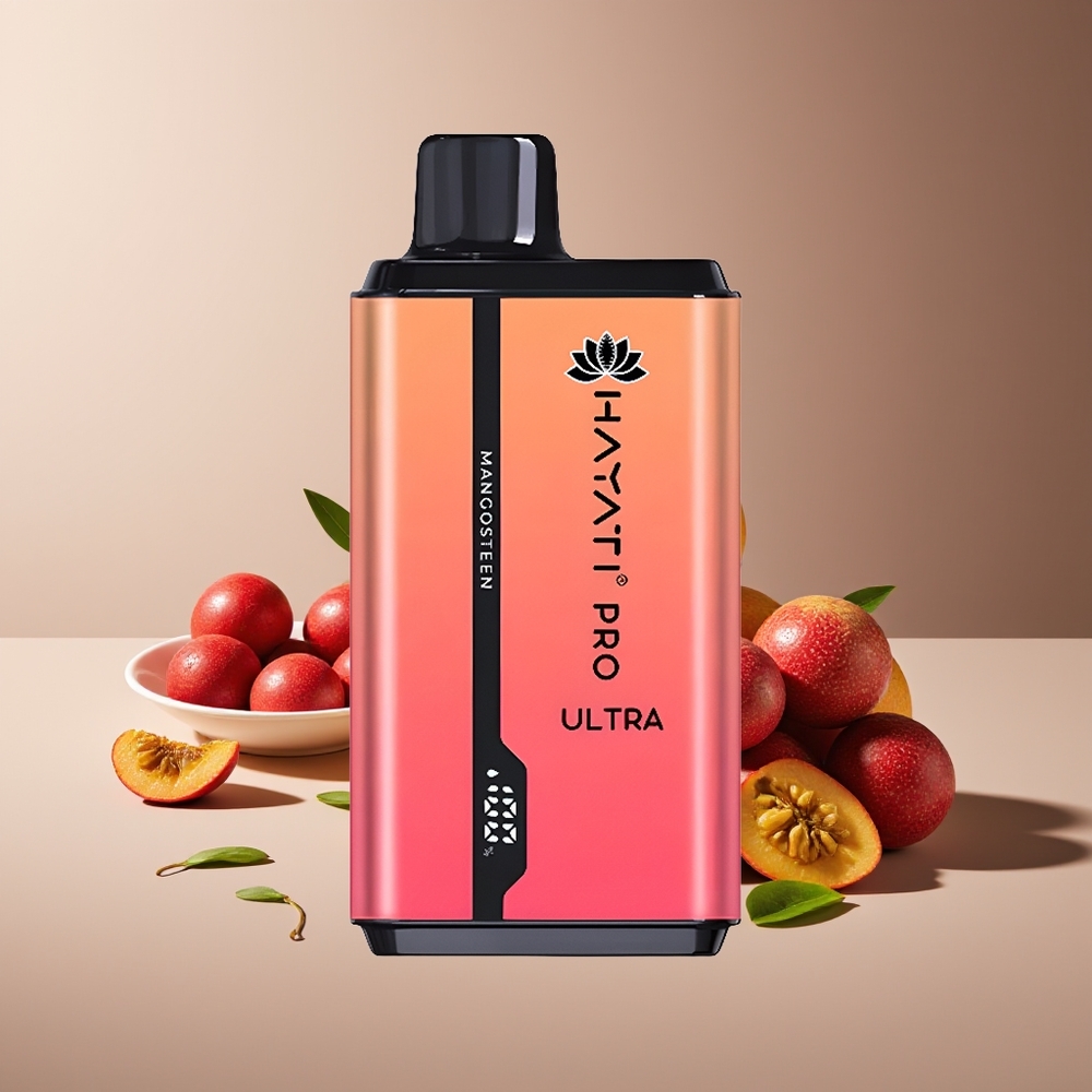 Hayati Pro Ultra 15000 Puffs Doble 12ml 2% Mangostán