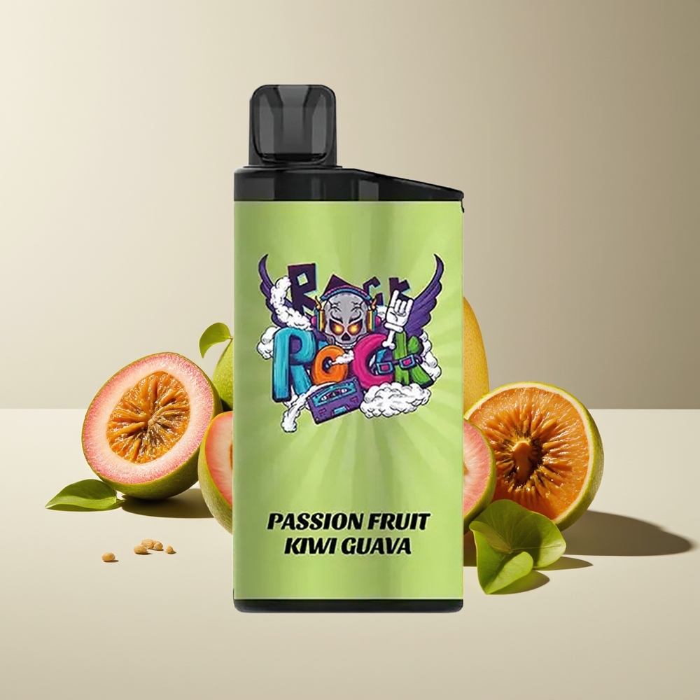 IGET Bar 3500 Caladas Vape Desechable Maracuyá Kiwi Guayaba 1.2 Ohm Malla 1400 mAh