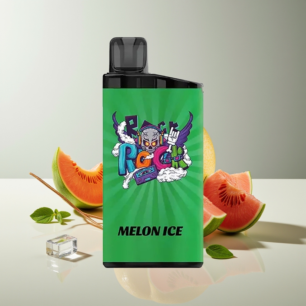 IGET Bar 3500 Caladas Vape Desechable Melón Helado con Bobina Mesh 1.2 Ohm Batería 1400 mAh