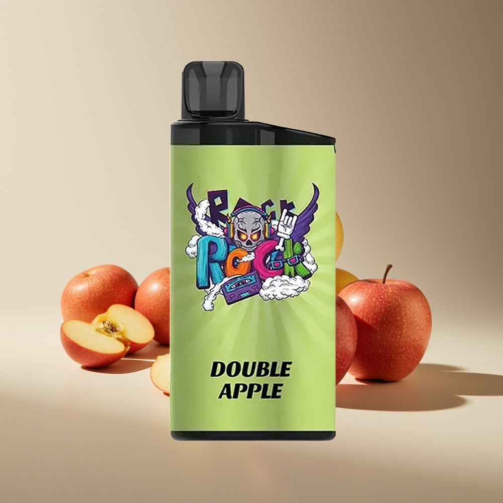 IGET Bar 3500 Puffs Batería 1400 mAh Doble Manzana