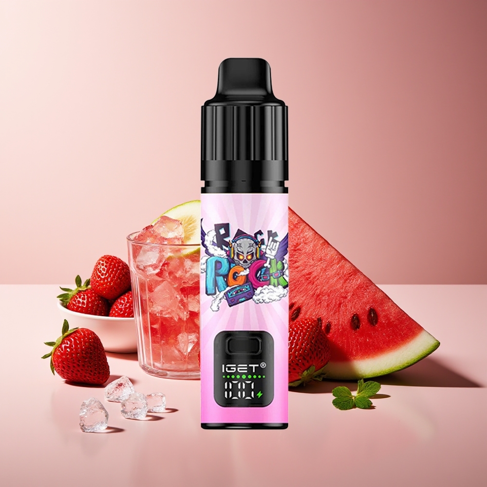IGET BAR PLUS S3 POD 10000 Caladas 18 ml 5% Fresa Sandía Hielo