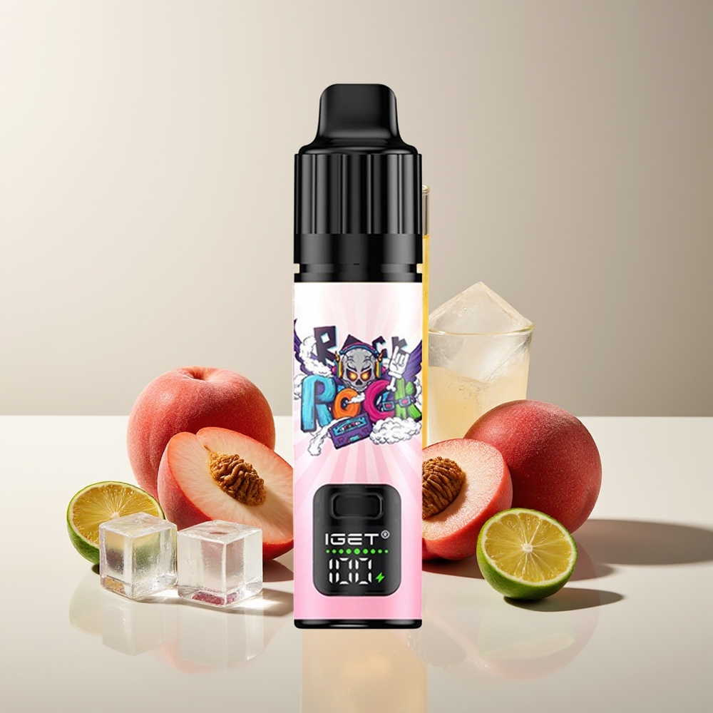 IGET BAR PLUS S3 POD 10000 Caladas 18ml 5% Vape Desechable Melocotón Lichi Lima Hielo