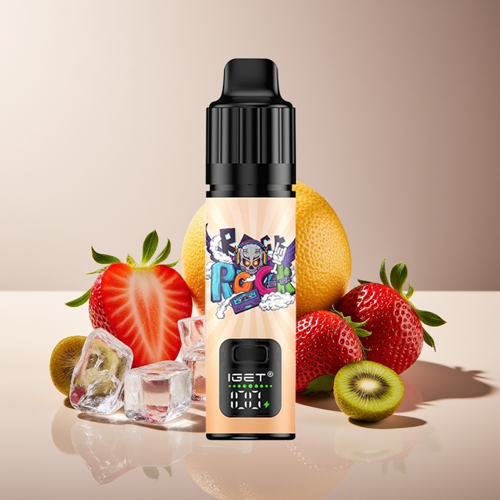 IGET BAR PLUS S3 POD 10000 Puffs 18ml 5% Nicotina Fresa Kiwi Hielo