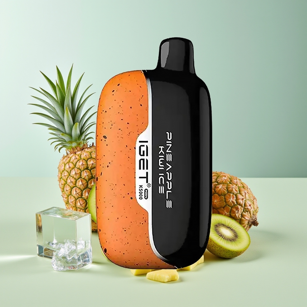 IGET Moon 5000 Bocadas PC 1.35 Ohm Piña Kiwi Hielo