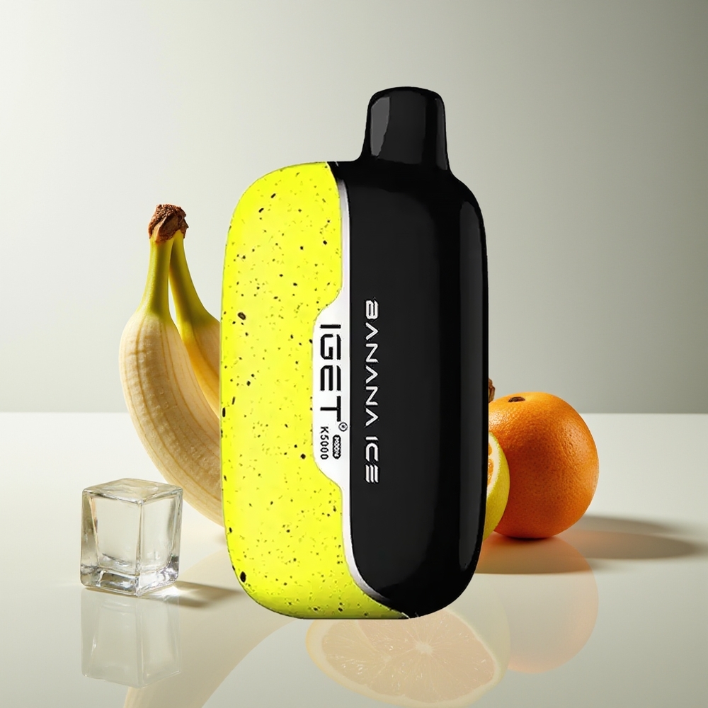 IGET Moon 5000 Puffs PC 1.35 Ohm Banana Hielo