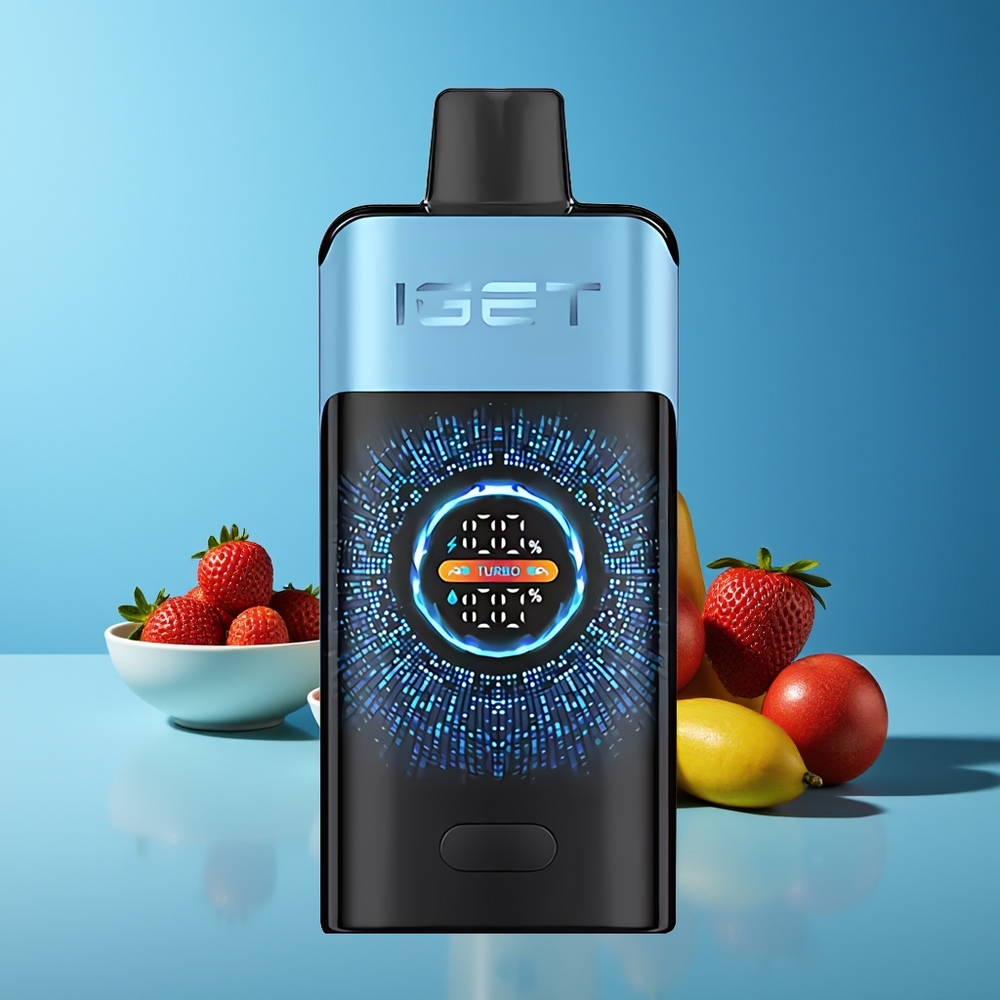 IGET ONE 12000 Puffs Turbo Pantalla Grande Monstruo Azul