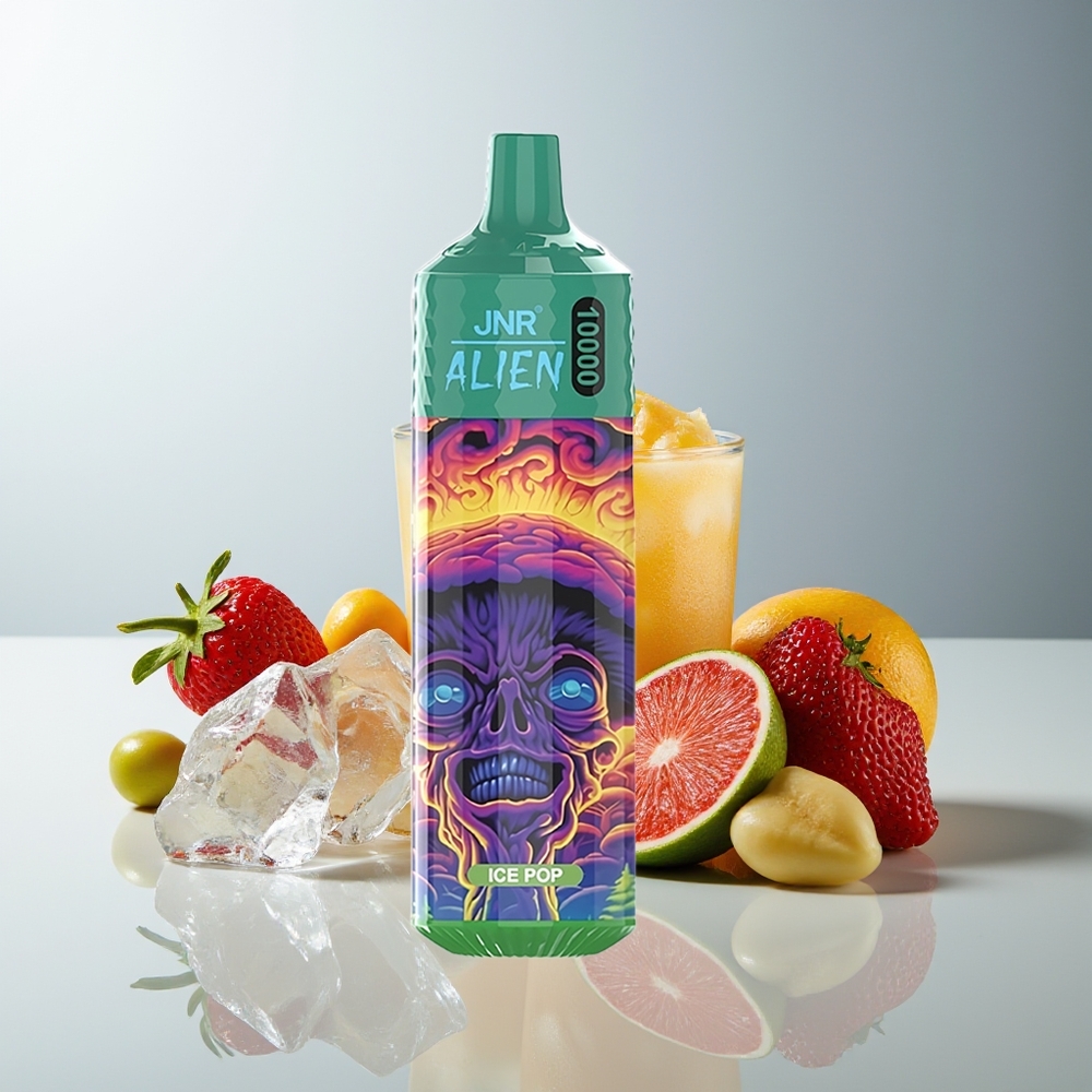 JNR Alien 10000 Puffs Deportivo LED Hielo Pop