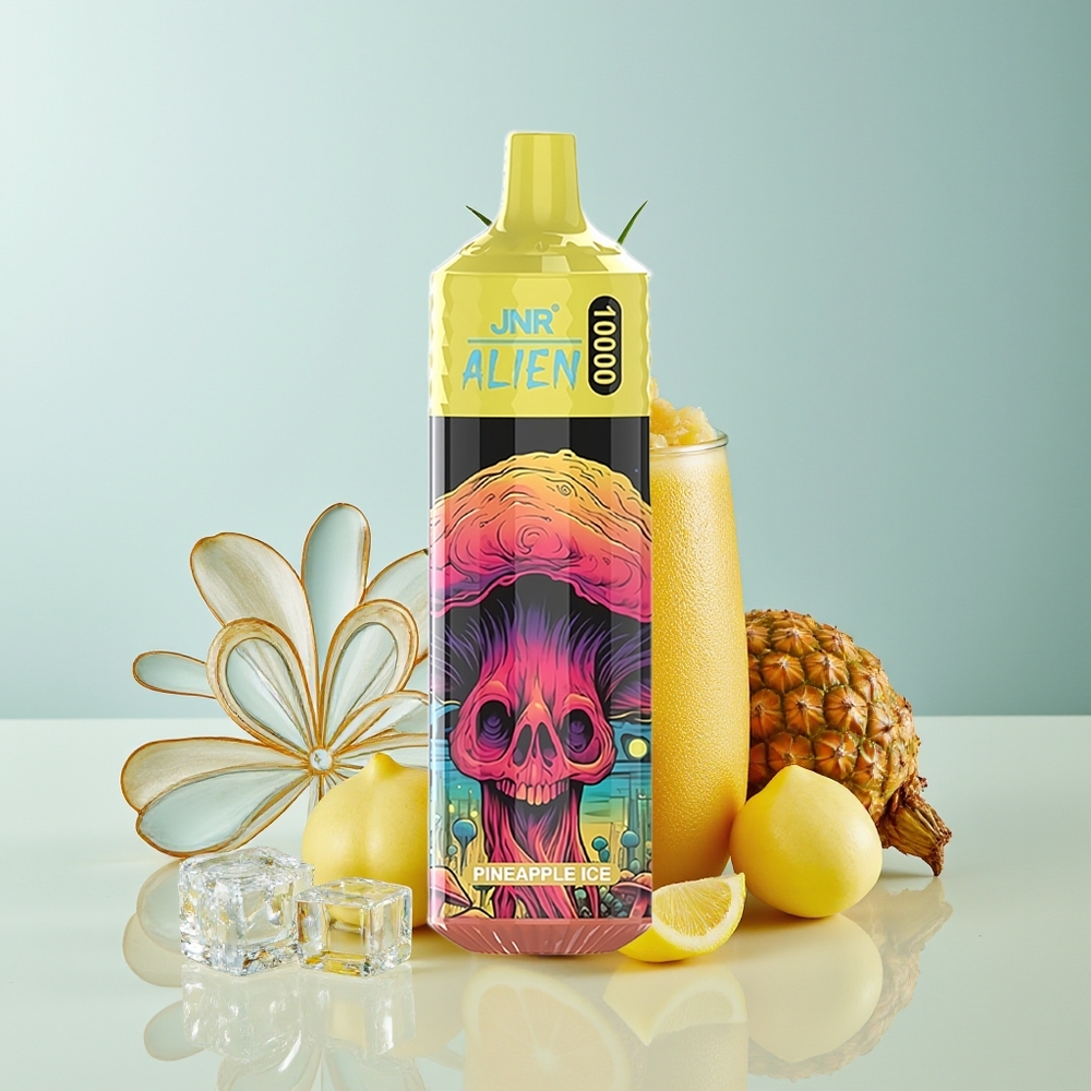 JNR Alien 10000 Puffs Deportivo LED Piña Hielo