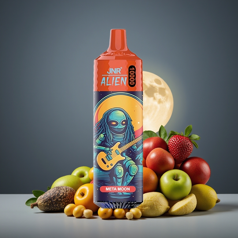 JNR Alien 10000 Puffs Meta Luna RGB Tipo-C Carga Rápida