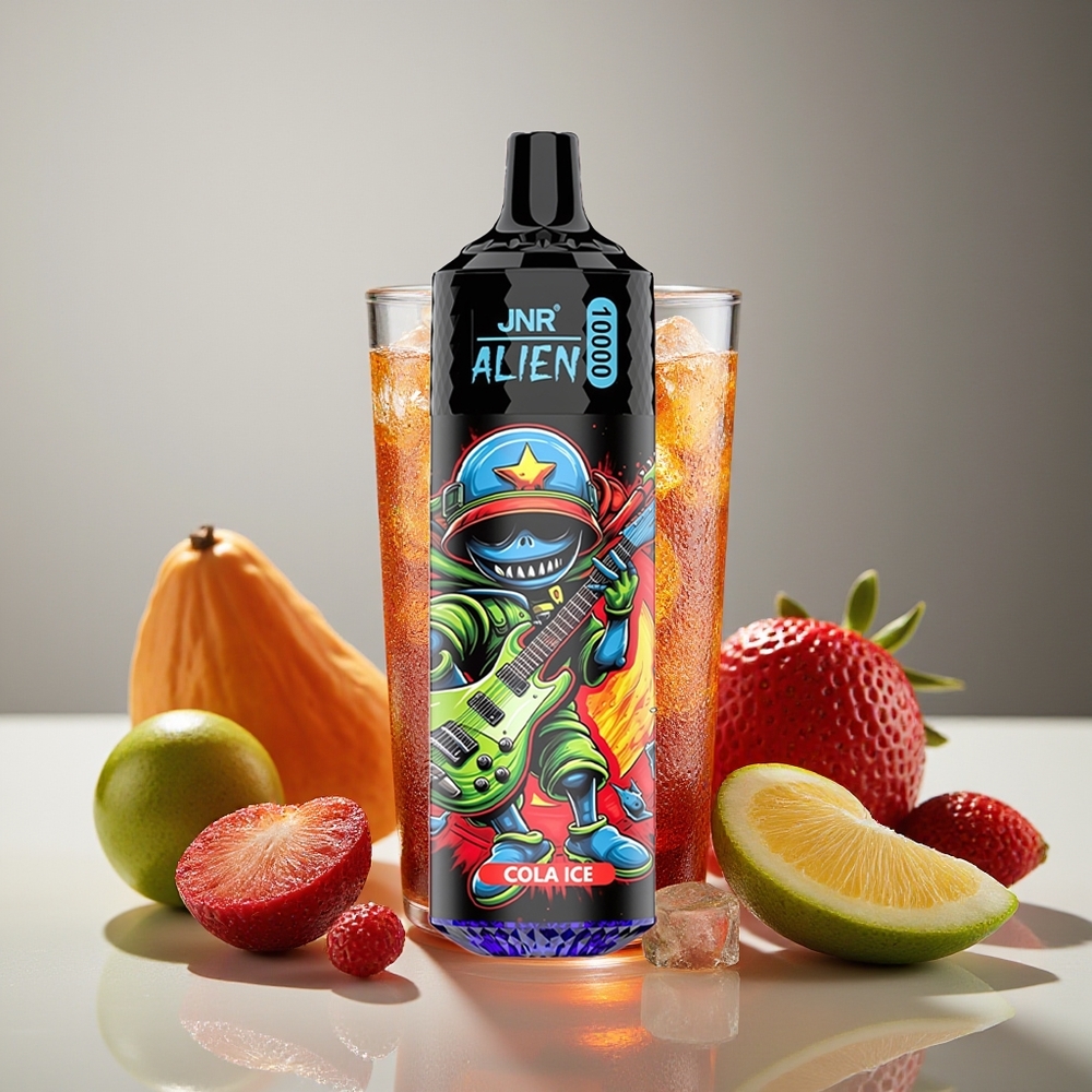 JNR Alien 10000 Puffs RGB Tipo-C Cola Helada
