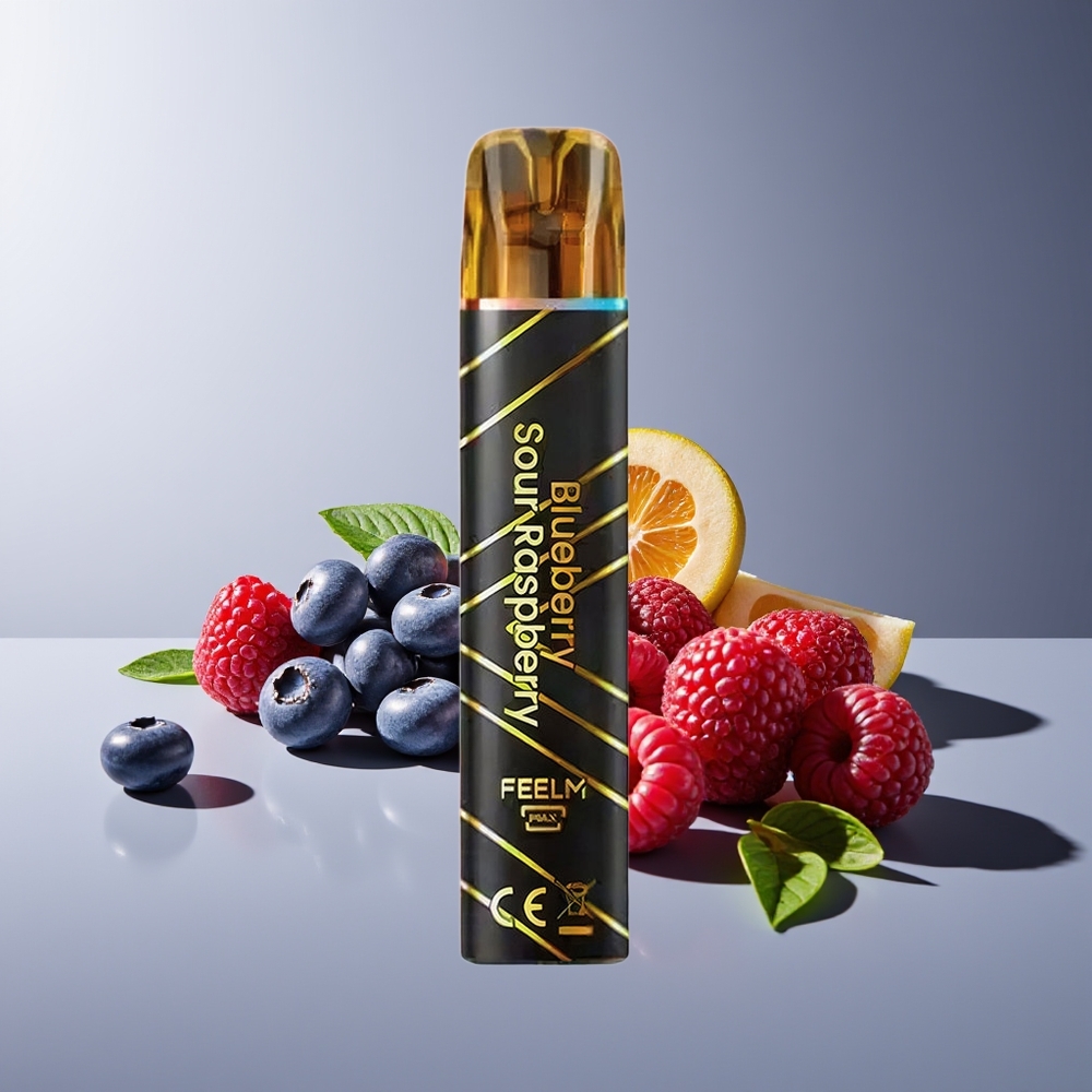 JNR Black&Golden 800 Puffs 550mAh 2ml TPD Sin Carga 2% Nicotina Arándano Agrio Frambuesa
