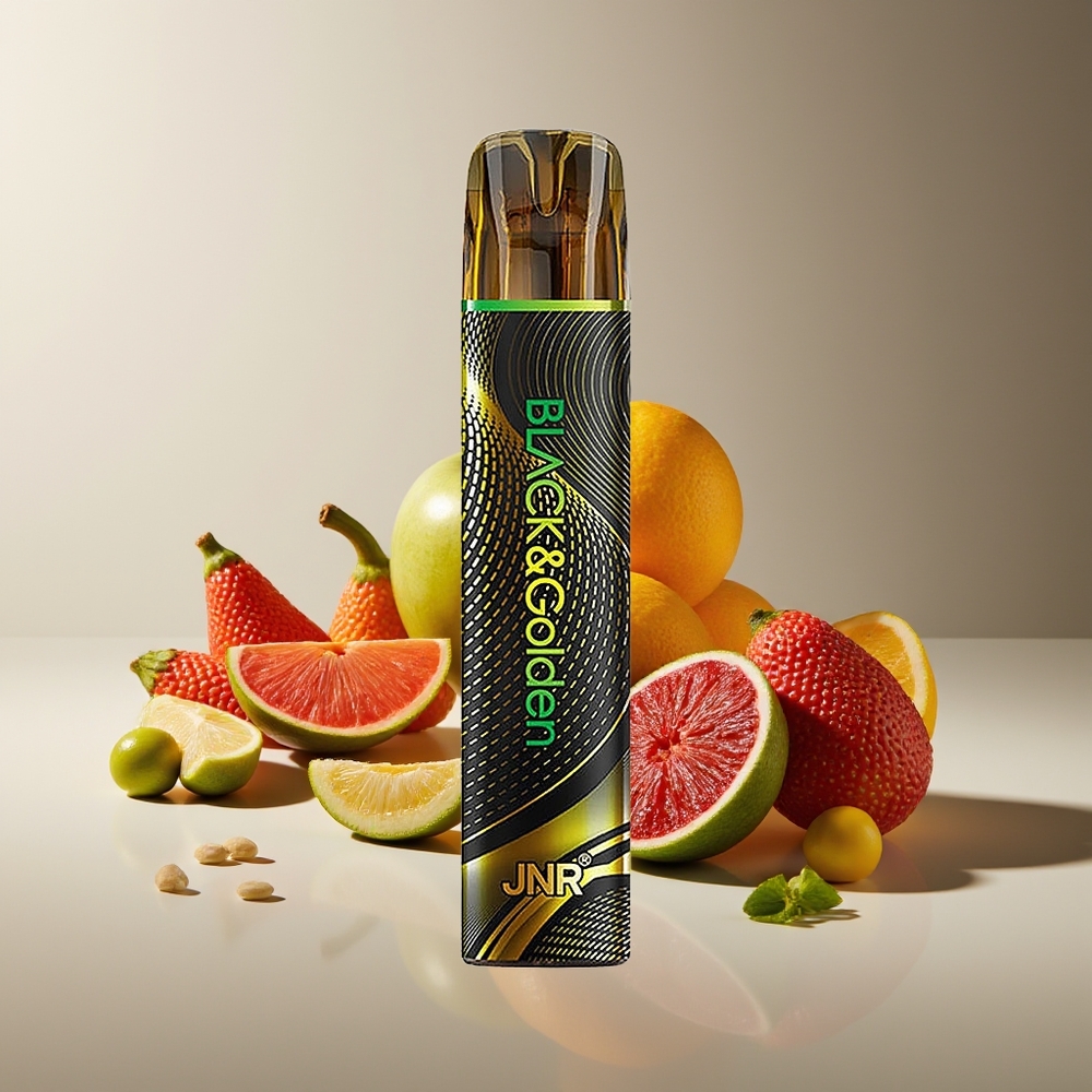 JNR Black&Golden 800 Puffs Monstruo de Pasión Sin Carga 2ml 2% Negro&Dorado