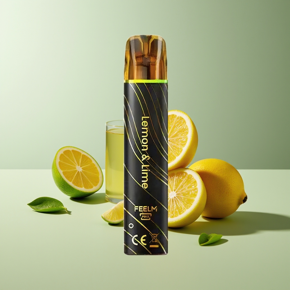 JNR Black&Golden 800 Puffs Sin Carga 2ml 2% Nicotina Lima & Limón